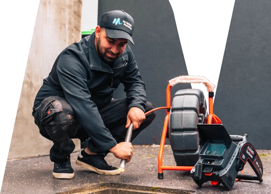 CCTV drain camera inspection