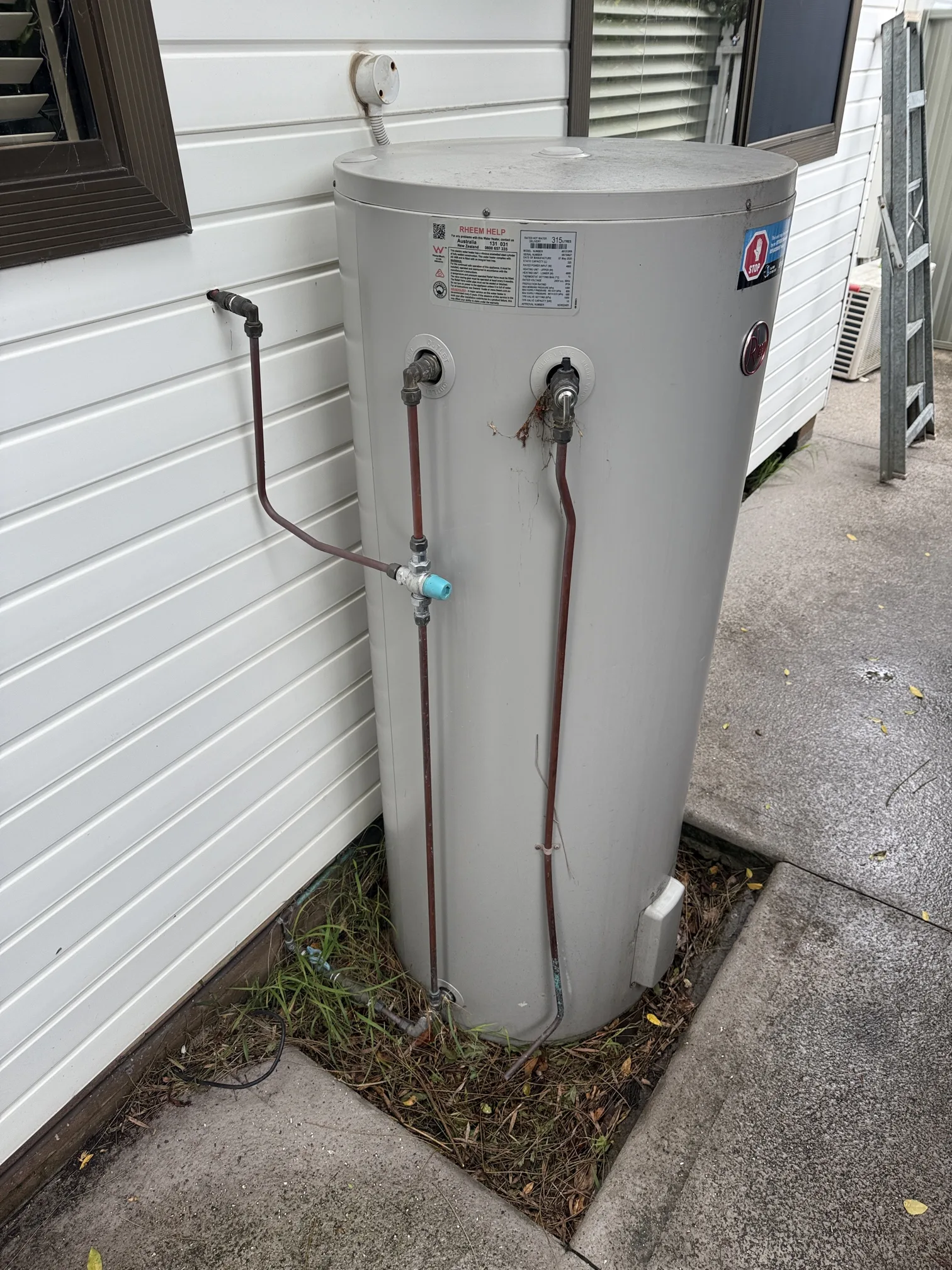 Hot water system serviced in Sefton 2162, March 2026