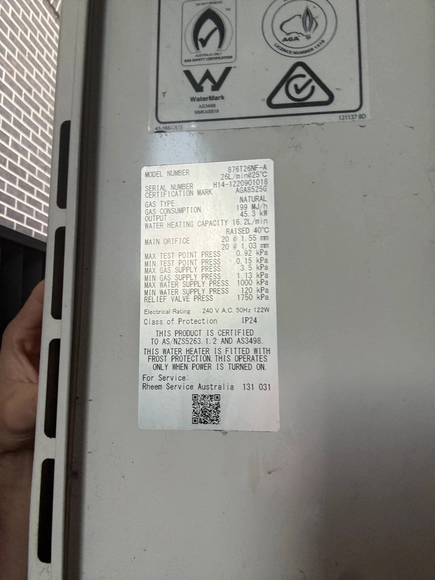 Gas work completed in Oran Park 2570, July 2026