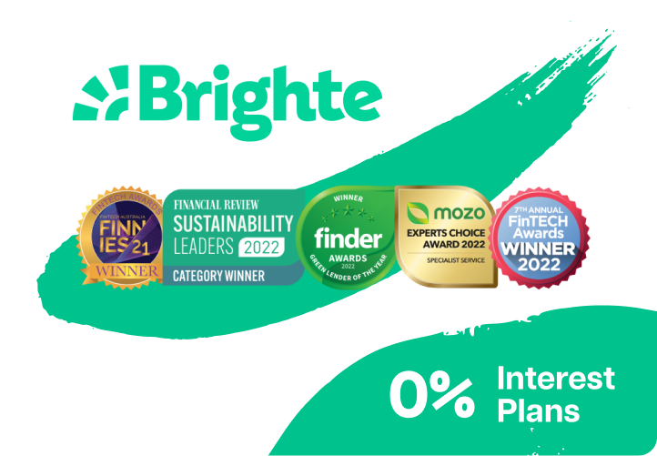 Mr Splash Plumbing Brighte Badge Awards Fintech Sustainability finder mozo