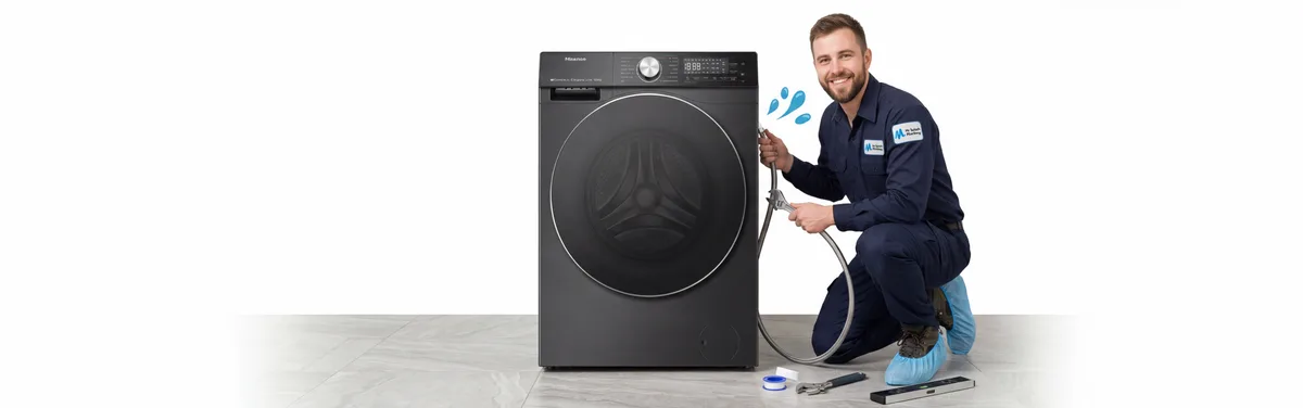 Washing machine installation by Mr Splash Plumbing