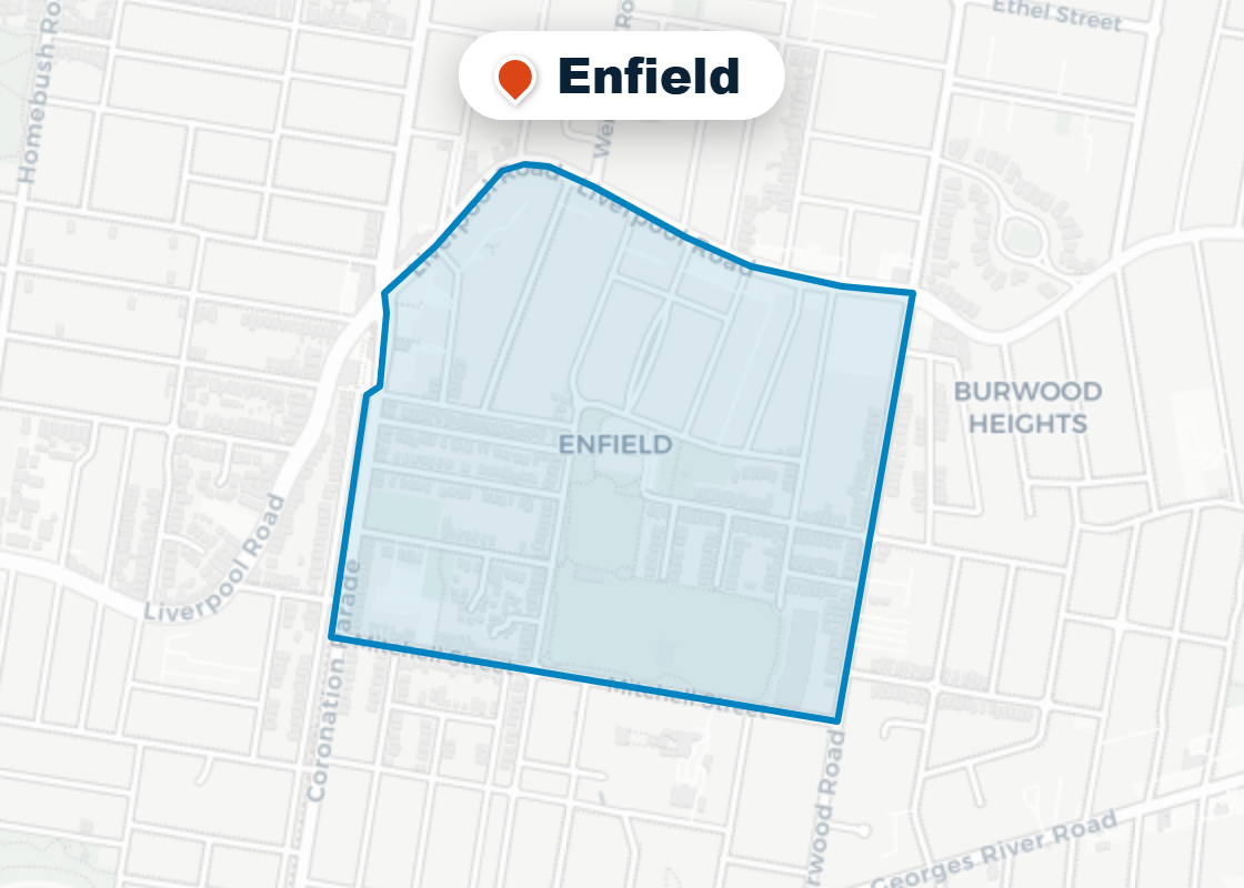 Map of Mr Splash plumbing service area in Enfield