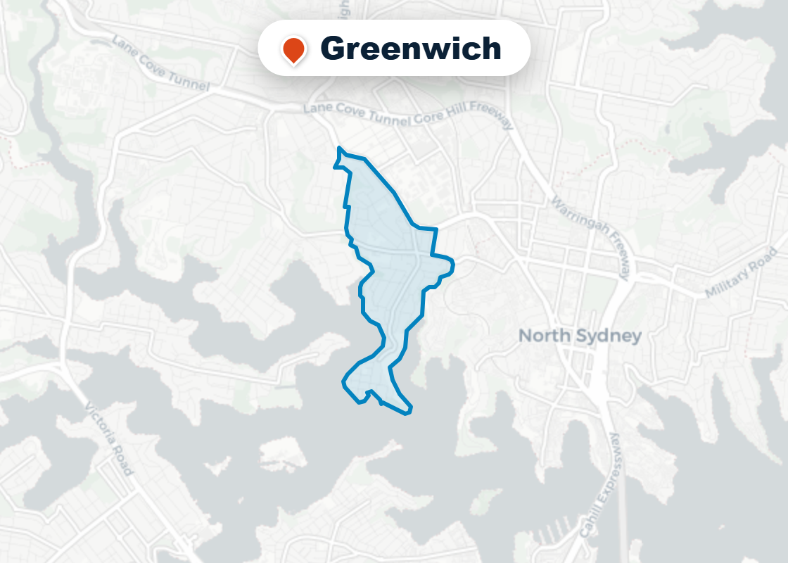 Map of Mr Splash plumbing service area in Greenwich