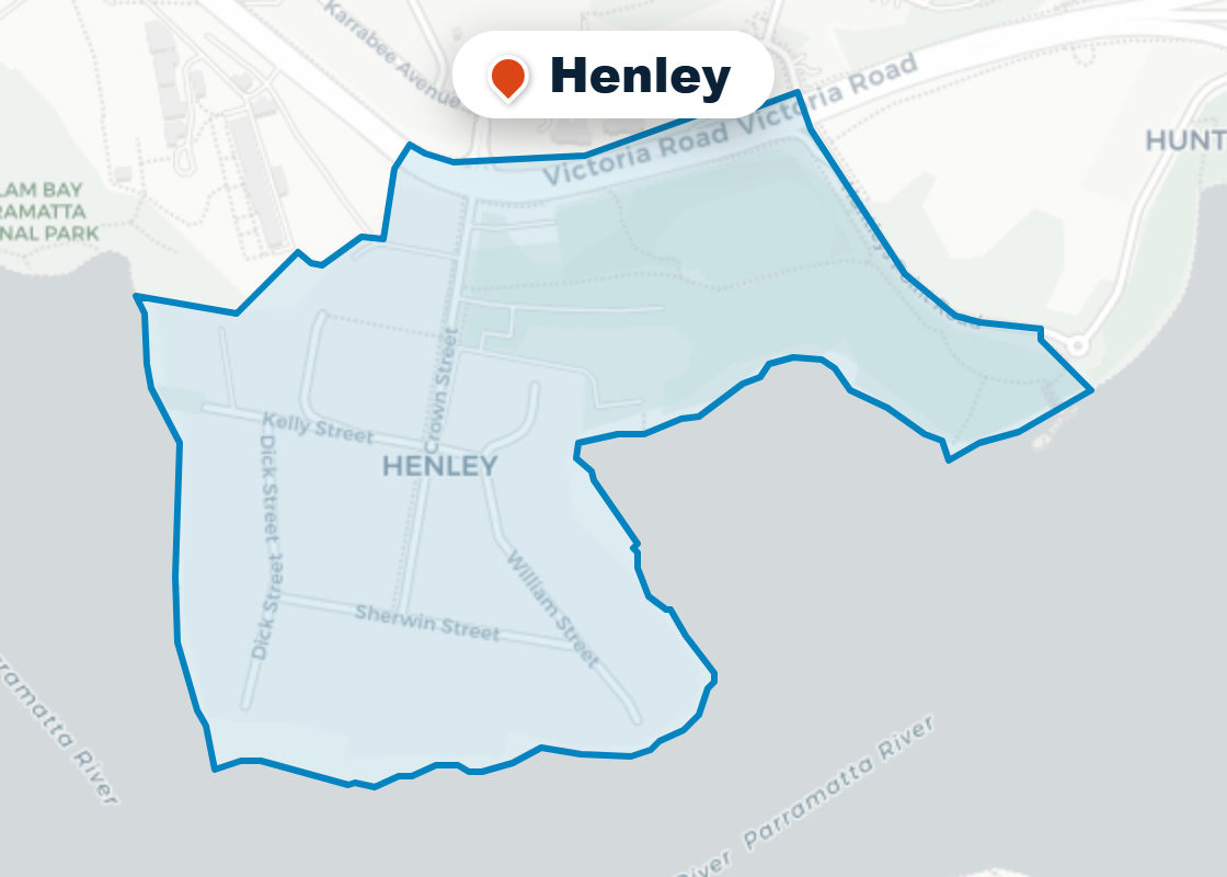 Map of Mr Splash plumbing service area in Henley