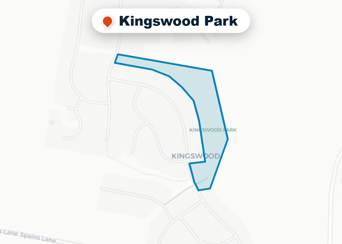 Map of Mr Splash plumbing service area in Kingswood Park