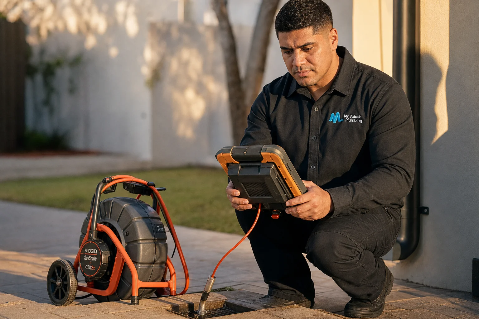 Mr Splash CCTV inspection equipment