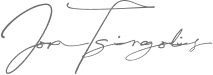 Jon Tsingolis signature